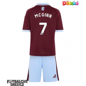 Aston Villa John McGinn #7 Dětské Domácí dres komplet 2026-27 Krátký Rukáv (+ trenýrky)